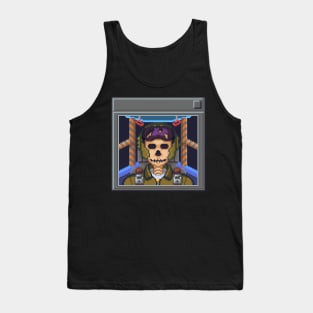 Skeletal Pilot Tank Top